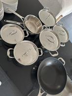 Set 7 kommen en wokpan, Maison & Meubles, Cuisine | Casseroles & Poêles, Enlèvement ou Envoi