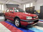 Vw Golf 3 VR6 2.8 / Leder - Opendak - 1992 /, Auto's, Voorwielaandrijving, Zwart, 128 kW, Leder