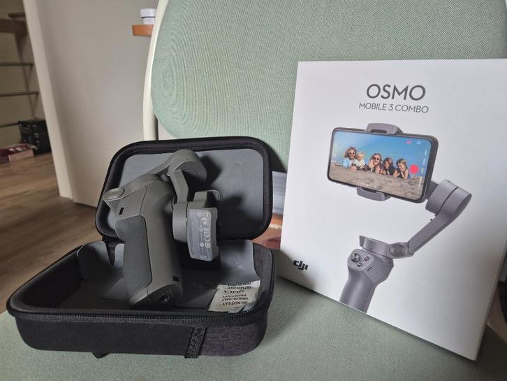 DJI OSMO Mobile 3 Combo, Audio, Tv en Foto, Fotografie | Statieven en Balhoofden, Zo goed als nieuw, Balhoofd, Minder dan 150 cm