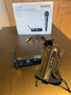 AKG WMS40 Mini draadloze microfoon, Ophalen of Verzenden, Zo goed als nieuw, Zangmicrofoon, Draadloos
