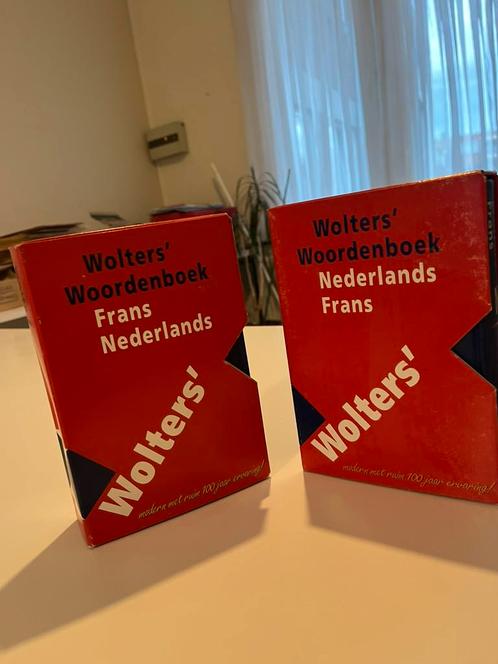 2 dictionnaires français/néerlandais et néerlandais/français, Boeken, Woordenboeken, Gelezen, Frans, Koenen of Wolters, Ophalen