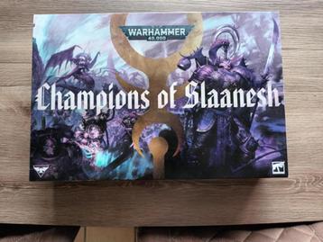 Warhammer 40K Emperor's Children "Champions of Slaanesh" box beschikbaar voor biedingen