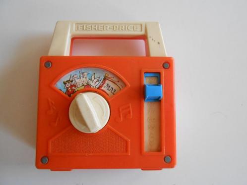 Muziek doosje FISHER PRICE 1983, Kinderen en Baby's, Speelgoed | Fisher-Price, Ophalen of Verzenden