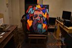 Abstracte schilderkunst van Romeo en Julia, door joky kamo P, Ophalen