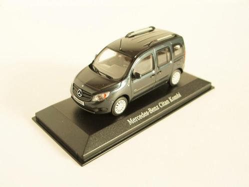 1/43 - M Minichamps - Mercedes Benz Citan (gris ténorite), Hobby & Loisirs créatifs, Voitures miniatures | 1:43, Neuf, MiniChamps