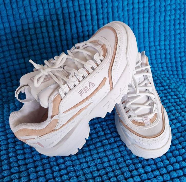 Fila sneakers👍TOP+Luxe👍👍Nieuwe+ lederen-Dames👍m: 36.5👍, Kleding | Dames, Jumpsuits, Nieuw, Maat 36 (S), Wit, Ophalen