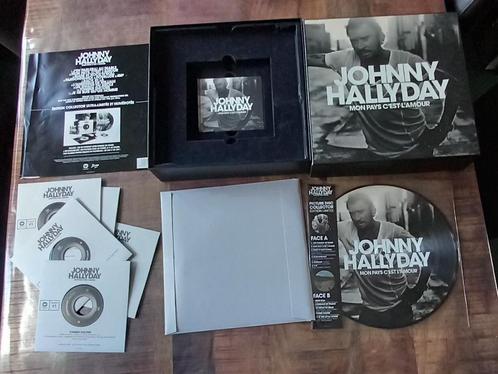 Boxset „Mijn land is liefde”, Johnny Hallyday, Cd's en Dvd's, Vinyl | Rock, Zo goed als nieuw, Overige genres, Overige formaten