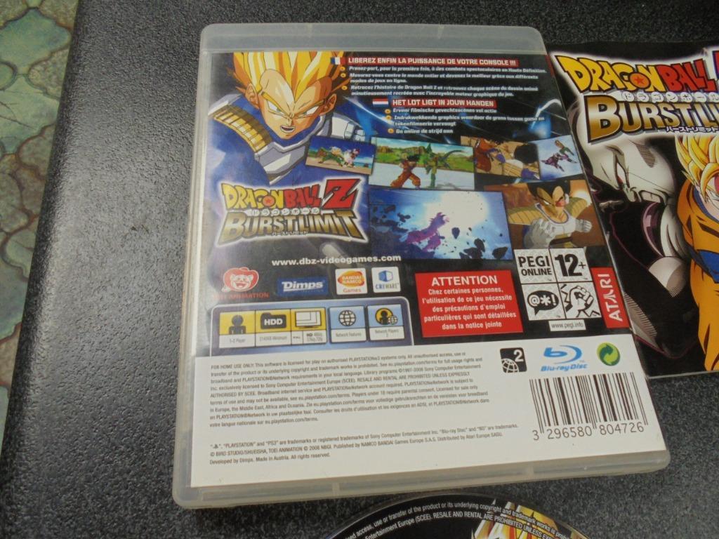 Dragon Ball Z: Burst Limit - Jeux PS3