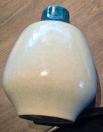 Vaas met blauwe hals, Blauw, Aardewerk of Porselein, Ophalen of Verzenden, Zo goed als nieuw