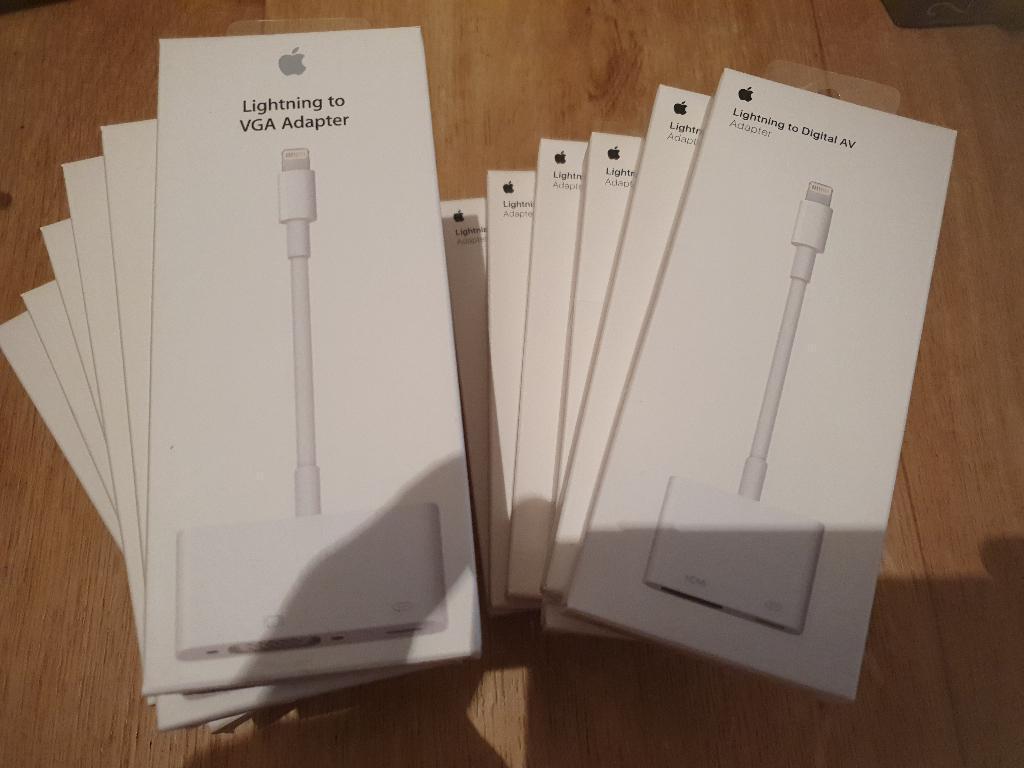 Lighining vers HDMI, VGA adaptateur pour iPhone iPad iPod, Enlèvement ou Envoi, Neuf, Fil ou câble, Apple iPhone