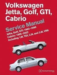 Volkswagen Vw Golf Jetta cabrio gti manual Bentley's 