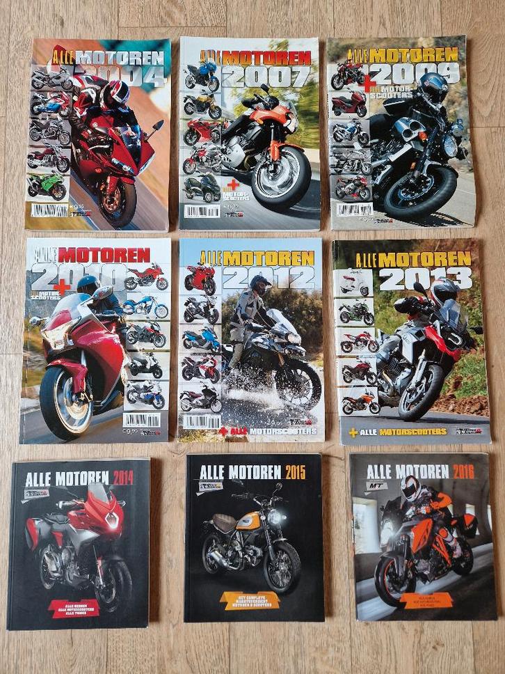 Motoren en Toerisme salonnummers van '97 t/m '25, Boeken, Motoren, Ophalen
