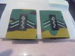 1ste korporaal chef camouflage medische dienst, Verzamelen, Ophalen of Verzenden, Overige soorten, Embleem of Badge