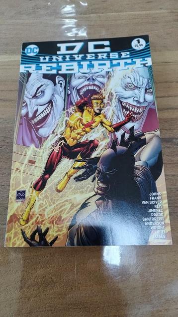 DC Universe Rebirth #1 beschikbaar voor biedingen