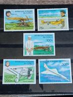 Postzegels  Republiek Congo--Vliegtuigen, Postzegels en Munten, Postzegels | Afrika, Ophalen of Verzenden, Overige landen, Gestempeld