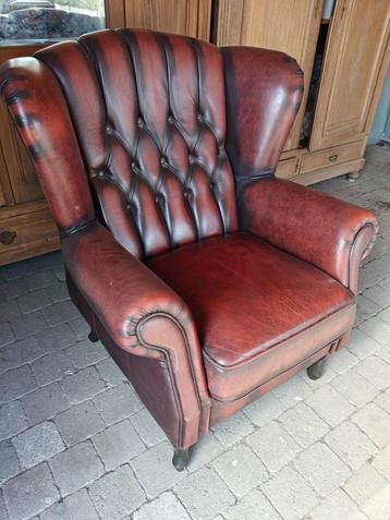 Chesterfield oorfauteuil beschikbaar voor biedingen