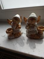 2 kaarsenhouders mèt engelen beeldjes, Enlèvement