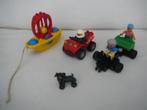 Lego Duplo met auto en popje bij, Complete set, Duplo, Gebruikt, Ophalen of Verzenden