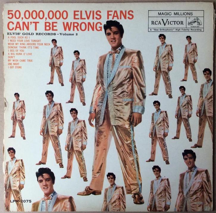 Elvis Presley Vinyl "Voor de Verzamelaars"50,000000" (*1*), Cd's en Dvd's, Vinyl | Rock, Gebruikt, Rock-'n-Roll, 12 inch, Verzenden