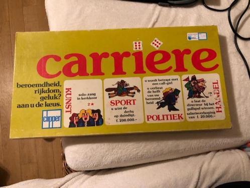 Vintage spel, Carriére van Clipper 1979, Hobby en Vrije tijd, Gezelschapsspellen | Bordspellen, Gebruikt, Een of twee spelers