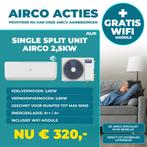 Actie: AUX Airco Split Unit 2,5kW + WiFi - Beste Prijs in NL, Enlèvement, Neuf