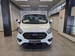 Ford Transit Custom L1 MET 2 JAAR FORD WAARBORG-22900+BTW, Stof, Wit, 5 deurs, 131 pk