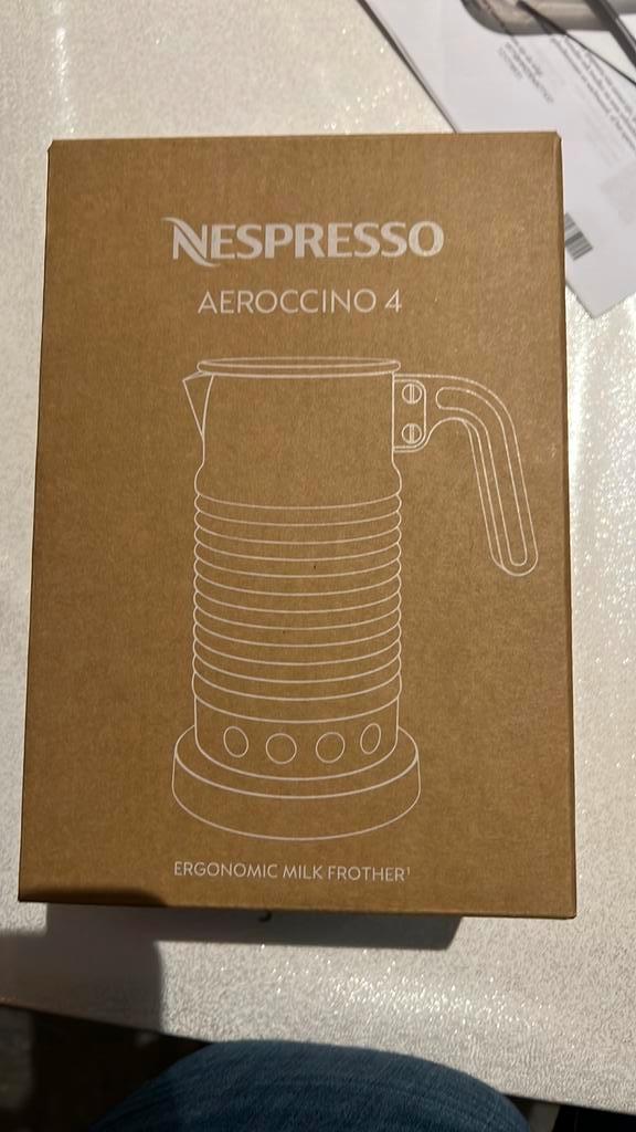 Nespresso Aeroccino4, Electroménager, Mousseurs à lait, Neuf, Mousseur à lait électrique, Enlèvement