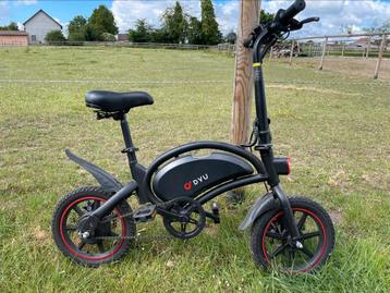 DYU D3F Opvouwbare elektrische fiets, 250 Watt beschikbaar voor biedingen