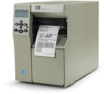 Zebra 105sl Plus Label printer 203dpi / Etiketten / Sticker