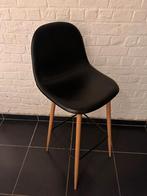 hoge bar stoel nieuwstaat, 90 cm of meer, Leer, Ophalen of Verzenden, Zo goed als nieuw
