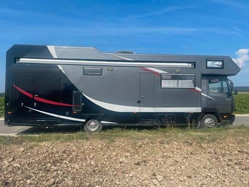 Camion camping car mercedes, Caravans en Kamperen, Mobilhomes, Particulier, Diesel, Ophalen
