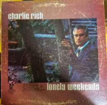 LP Charlie Rich ‎– Lonely Weekends  beschikbaar voor biedingen