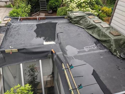 42 m² Starix EPDM dakbedekking 1,5 mm, Doe-het-zelf en Bouw, Dakpannen en Dakbedekking, Zo goed als nieuw, Dakleer, Kunststof