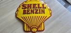 Plaque émaillée Shell coquillage 50 cm bombée, Ophalen of Verzenden