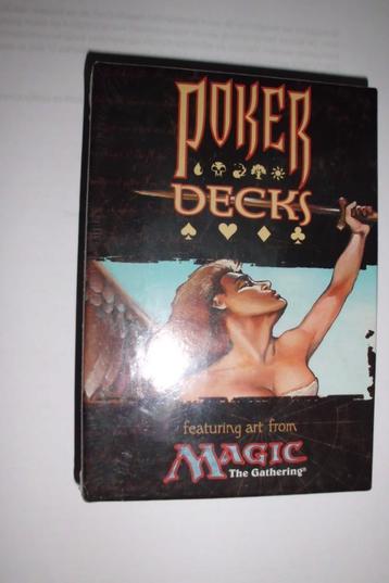 MAGIC POKER DECK - MAGIC MTG - SEALED beschikbaar voor biedingen