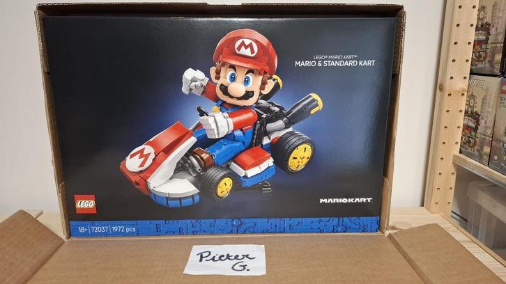 72037 - Lego Mario Kart - Mario & Standaard Kart - Nieuw!, Kinderen en Baby's, Speelgoed | Duplo en Lego, Nieuw, Lego, Complete set