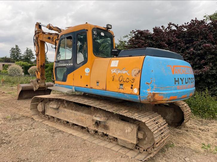 Hyundai Robex 180LC-3, Zakelijke goederen, Machines en Bouw | Kranen en Graafmachines, Graafmachine, Ophalen