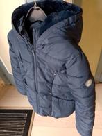 Warme donkerblauwe jongens(ski) jas,maat10 jaar,nieuwstaat, Kinderen en Baby's, Kinderkleding | Maat 146, Ophalen, Zo goed als nieuw