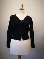 Korte zwarte cardigan, Zwart, Zo goed als nieuw, Ophalen, ANDERE