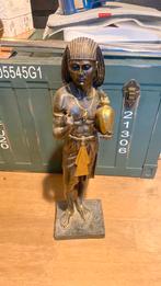 Egyptische standbeeld 1990 57cm, Antiek en Kunst, Kunst | Beelden en Houtsnijwerken, Ophalen of Verzenden