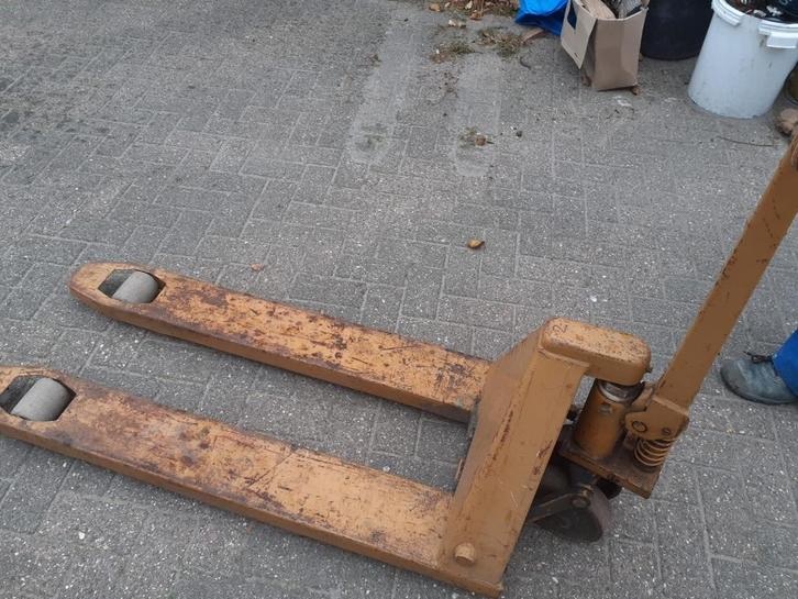 transpallet, Doe-het-zelf en Bouw, Palletwagens en Pompwagens, Gebruikt, Ophalen