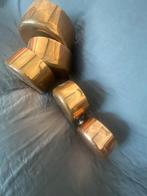 Lot de casseroles en cuivre étamé, Enlèvement ou Envoi, Utilisé