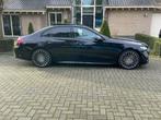 Mercedes C180 AMG LINE PANORAMADAK NIGHT PAKKET LED, Automaat, 4 deurs, 1498 cc, Zwart