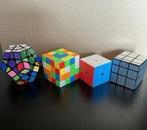 4 Speed cubes -Rubik’s Cubes- Megaminx-4x4-mirror Cube-2x2-, Ophalen, Zo goed als nieuw