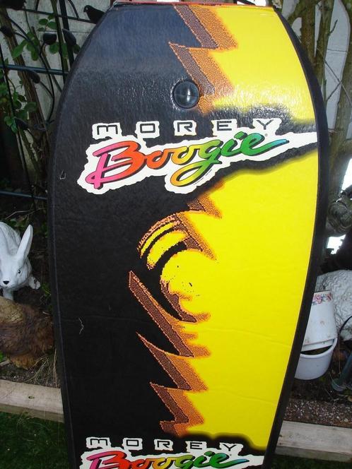 Zeldzaam! Vintage Morey Boogie Board Mach 3 Bodyboard, Watersport en Boten, Golfsurfen, Gebruikt, Funboard, Met koord, Ophalen