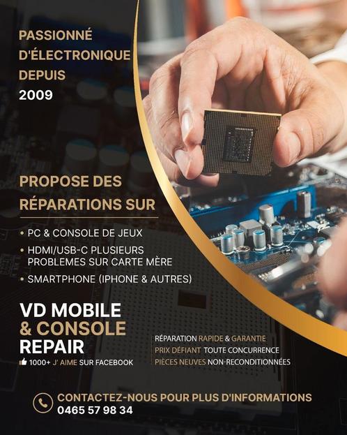 Reparatie voor professionele PS5 - PS4 XBOX IPHONE NINTENDO, Games en Spelcomputers, Spelcomputers | Sony PlayStation 5, Ophalen of Verzenden