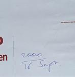 Wim Delvoye ORIGINEEL gesigneerde/gedateerde affiche 2000, Antiek en Kunst, Kunst | Schilderijen | Modern, Ophalen of Verzenden