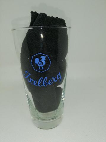 IXELBERG BIERGLAS - ZELDZAME VINTAGE, Verzamelen, Ophalen of Verzenden, Zo goed als nieuw, Glas of Glazen