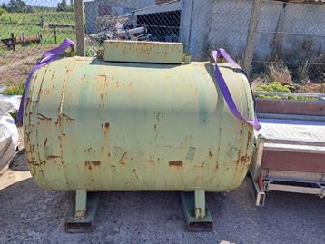 mazouttank /werftank dubbelwandig 1500 liter  beschikbaar voor biedingen