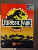 Jurassic park stickeralbum 1992, Collections, Cinéma & Télévision, Comme neuf, Enlèvement ou Envoi